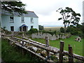 House at Landimore above the marsh