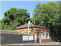 Entrance to Brondesbury Park station, Brondesbury Park, NW6