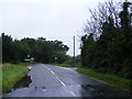 TM3150 : Approaching Bromeswell on the B1084 Woodbridge Road by Geographer