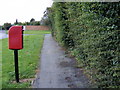 TM2548 : Seckford Hall Road Postbox by Geographer
