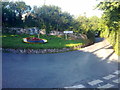 Floral display on the edge of Beesands