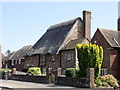 Thatched mock-medieval cottage, Seaford