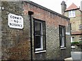 TQ3279 : Commit no nuisance sign,  Doyce Street, London by Steve  Fareham