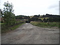 Track to Home Farm, Monkhopton