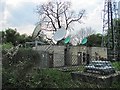 Dishes and masts, Churchdown Hill