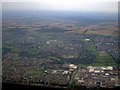 Harlow town centre from the air