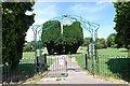 Entrance to Privett Gardens from Bury Hall Lane