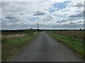 TF0474 : Moor Lane near Reepham by J.Hannan-Briggs
