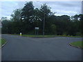 Roundabout at the end of Shottermill Road