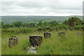 Churchyard at Eglwys Llanbadarn Odwyn, Ceredigion