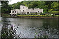 Castellated house on the Thames