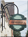 The Bush Inn sign