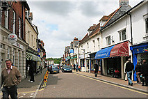 SU1405 : High Street, Ringwood by Peter Facey