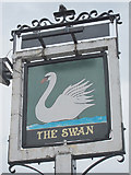 TQ0574 : The Swan sign by Oast House Archive