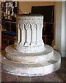 St Mary the Virgin, Little Hallingbury - Font