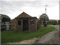 The bus shelter and phone box at Cuxwold