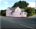 A pink house, Western Valley Road, Newport