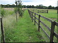 Footpath from Marwell House towards Red Lane