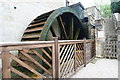 SE1959 : Darley Mill - restored water wheel by John Webb