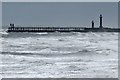 NZ8911 : The harbour entrance, Whitby by Dave Hitchborne