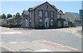 Detached house on the SW corner of Ffairfach crossroads