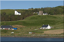 NG3963 : Uig from the Harris ferry by Mike Pennington