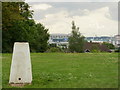 Triangulation pillar on Barn Hill, Wembley