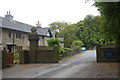 Entrance to Meltham Golf Club