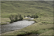 NH2151 : River Meig by Scardroy by Peter Moore