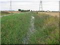 Drainage ditch near Boskeydyke farm