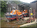 Lifeboats at Eyemouth