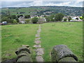 Footpath from Heath Road to Church Lane, Linthwaite