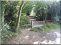 Public bridleway off Mill Lane