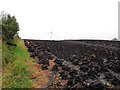H5962 : Peat power and wind power, Fallaghearn by Kenneth  Allen