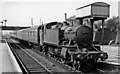 Worcester - Stratford-on-Avon local train arriving at Evesham