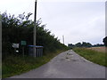 The Entrance to Sparks Barn, Sparks Farm & Old Swan House