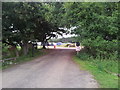 Entrance to Rendlesham Forest camp site