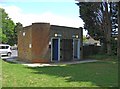 Public convenience by Avisford Park Recreation Ground, Nyetimber Lane, Rose Green