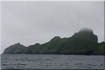 NF1097 : Dun from across Village Bay, St Kilda by Mike Pennington
