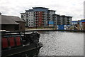 Walsall town centre canal wharf