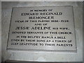 St Peter, Goodworth Clatford: memorial (I)