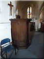 St Peter, Goodworth Clatford: pulpit