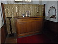 St Peter, Goodworth Clatford: devotional area