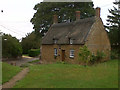 Thatched cottages on Church Lane, Ridlington