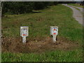 Pipeline markers, Chobham Ridge