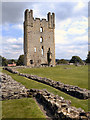 SE6183 : Helmsley Castle East Tower by David Dixon