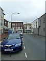 Looking along Garfield Road towards the High Street