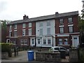 A terrace of four houses