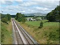 The railway past Armitstead, Giggleswick