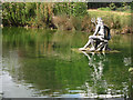 Pond at Motcombe Gardens